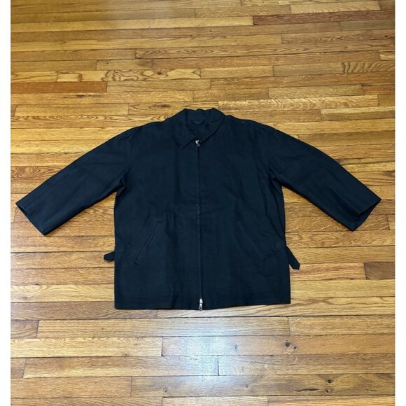 Mackintosh Scotland x Polo Ralph Lauren Golf Rain Jacket 3/4 Sleeve Mens L Black - Picture 1 of 6